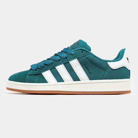 Adidas Campus Dark Green White 11933-ZELENYI фото