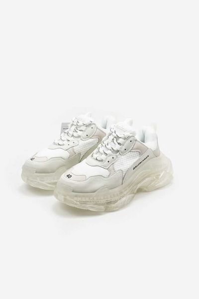 Balenciaga Triple S Clear Sole "White" 03355-BILYI фото