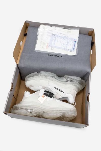 Balenciaga Triple S Clear Sole "White" 03355-BILYI фото