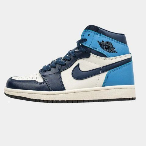 Jordan 1 Retro High Patent Blue toe 01676-MULTYKOLIR фото