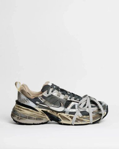 Nike V2K Runtekk Grey Silver Custom KX-211 фото