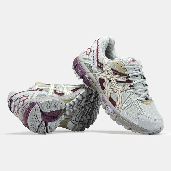 Asics Gel-Kahana 8 Grey Burgundy 13189-MULTYKOLIR фото