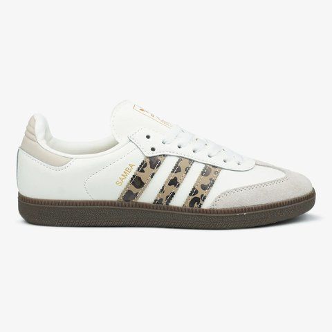 Adidas Wmns Samba Light Beige Leo KX-229 фото
